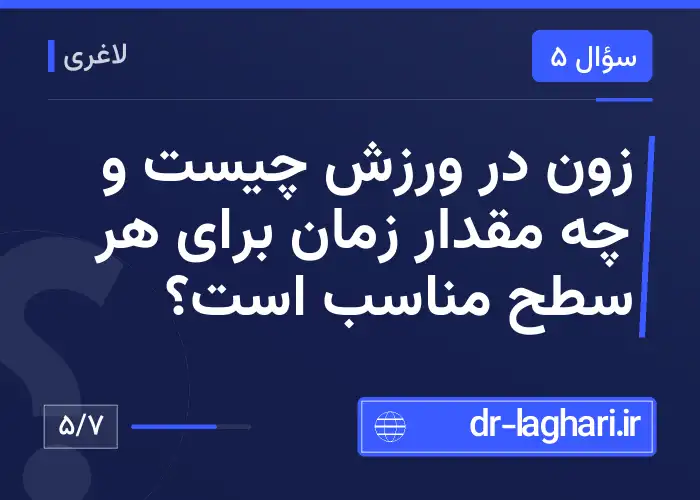 زون در ورزش چیست و چه مقدار زمان برای هر سطح مناسب است؟